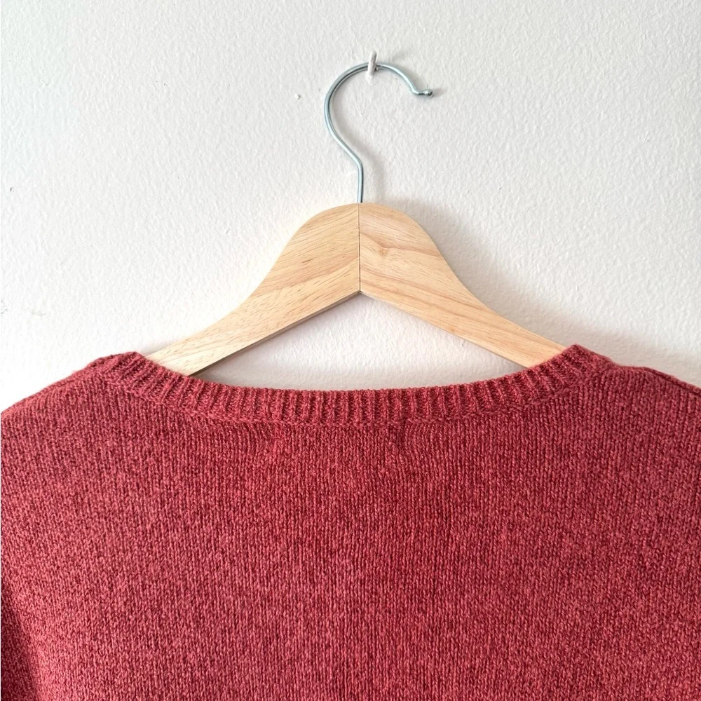 Vintage Alfred Dunner Fall Floral Embroidered Sweater - Picture 7 of 7